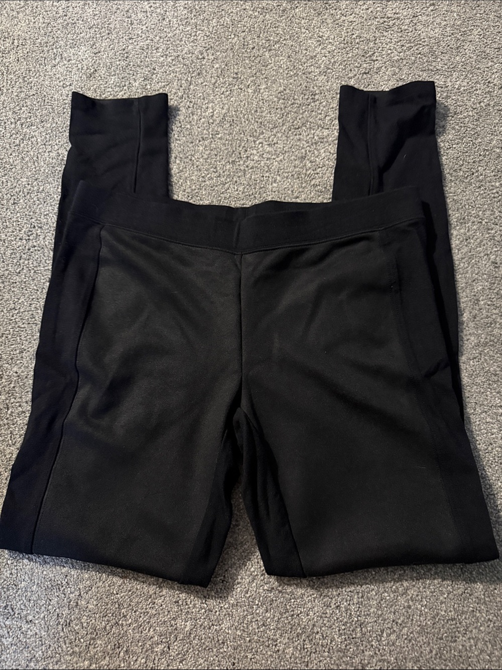 Express Black Skinny Ponte Pull-On Pants
